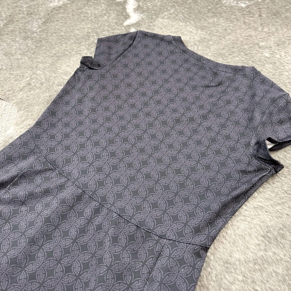 L.L. Bean Lycra Active Geometric Print Dress Small - Picture 7 of 12